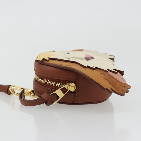 LOEWE × Studio Ghibli Howl's Moving Castle Hin Bag Leather Brown Auth 158609SM