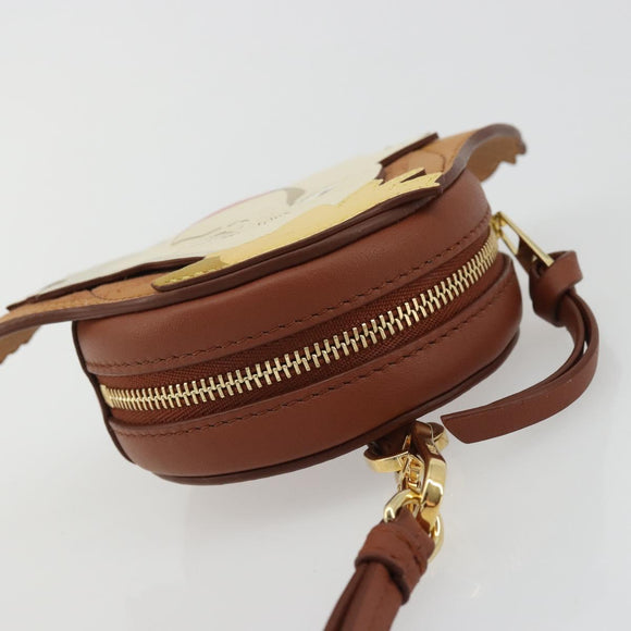 LOEWE × Studio Ghibli Howl's Moving Castle Hin Bag Leather Brown Auth 158609SM