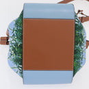 LOEWE × Studio Ghibli My Neighbor Totoro Hammock Bag Canvas Blue Auth 158610SM-5