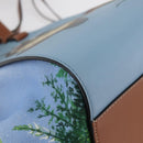 LOEWE × Studio Ghibli My Neighbor Totoro Hammock Bag Canvas Blue Auth 158610SM-9