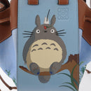 LOEWE × Studio Ghibli My Neighbor Totoro Hammock Bag Canvas Blue Auth 158610SM-22