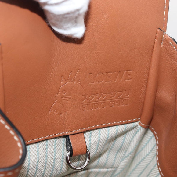LOEWE × Studio Ghibli My Neighbor Totoro Hammock Bag Canvas Blue Auth 158610SM