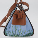 LOEWE × Studio Ghibli My Neighbor Totoro Hammock Bag Canvas Blue Auth 158610SM-3
