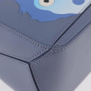 LOEWE × Ghibli Howl's Moving Castle Puzzle Bag Calcifer 2way Blue Auth 158612SM-17