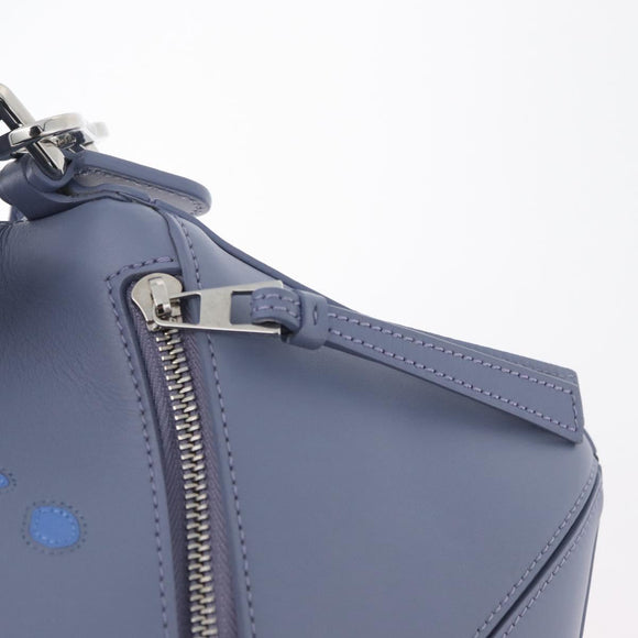 LOEWE × Ghibli Howl's Moving Castle Puzzle Bag Calcifer 2way Blue Auth 158612SM