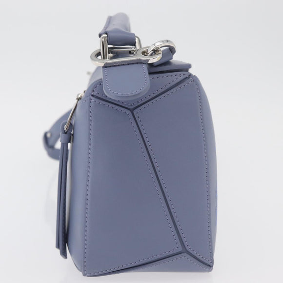 LOEWE × Ghibli Howl's Moving Castle Puzzle Bag Calcifer 2way Blue Auth 158612SM