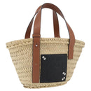 LOEWE × Ghibli My Neighbor Totoro Basket Soot Sprites Bag Raffia Auth 158614M-1