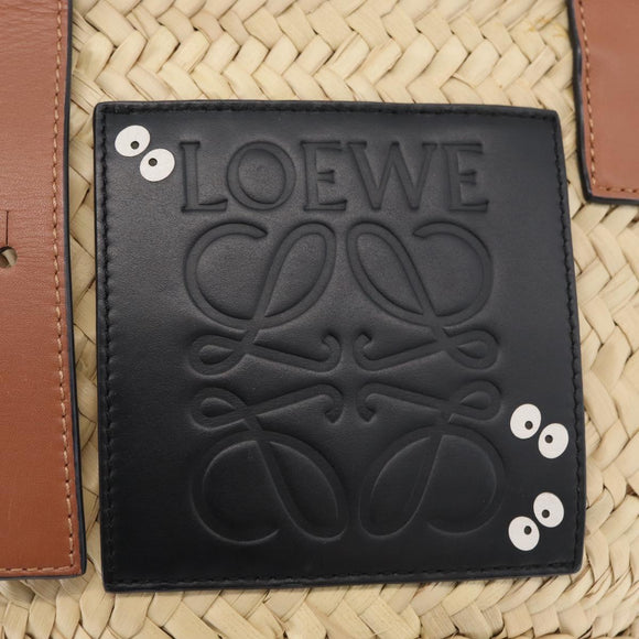 LOEWE × Ghibli My Neighbor Totoro Basket Soot Sprites Bag Raffia Auth 158614M