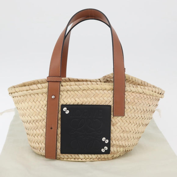 LOEWE × Ghibli My Neighbor Totoro Basket Soot Sprites Bag Raffia Auth 158615SM