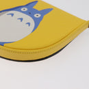 LOEWE × Studio Ghibli My Neighbor Totoro Heel Pouch Totoro Yellow Auth 158617SM-15