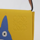 LOEWE × Studio Ghibli My Neighbor Totoro Heel Pouch Totoro Yellow Auth 158617SM-18