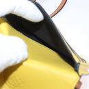 LOEWE × Studio Ghibli My Neighbor Totoro Heel Pouch Totoro Yellow Auth 158617SM-10