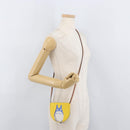 LOEWE × Studio Ghibli My Neighbor Totoro Heel Pouch Totoro Yellow Auth 158617SM-25