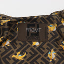 FENDI Zucca Canvas Set Up Dragonite FRGMT x POKÉMON Brown Black Auth 158619SM-12