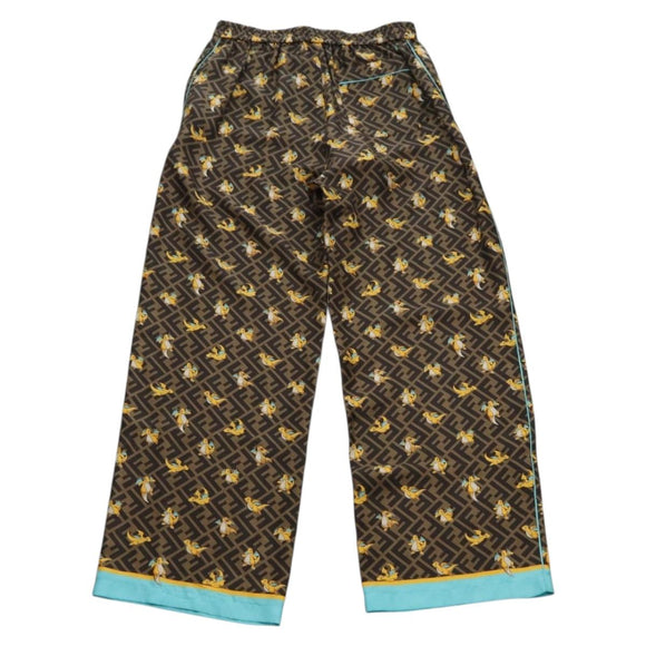 FENDI Zucca Canvas Set Up Dragonite FRGMT x POKÉMON Brown Black Auth 158619SM