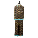 FENDI Zucca Canvas Set Up Dragonite FRGMT x POKÉMON Brown Black Auth 158619SM-1