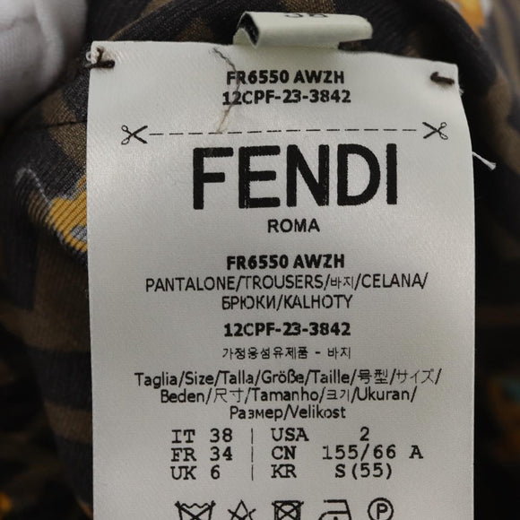 FENDI Zucca Canvas Set Up Dragonite FRGMT x POKÉMON Brown Black Auth 158619SM