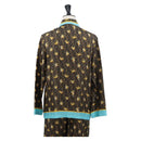 FENDI Zucca Canvas Set Up Dragonite FRGMT x POKÉMON Brown Black Auth 158619SM-4