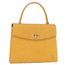 LOUIS VUITTON Epi Malesherbes Hand Bag Tassili Yellow Jonne M52379 Auth 158621-1