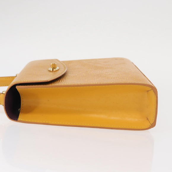 LOUIS VUITTON Epi Malesherbes Hand Bag Tassili Yellow Jonne M52379 Auth 158621