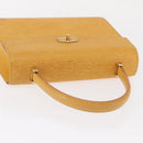 LOUIS VUITTON Epi Malesherbes Hand Bag Tassili Yellow Jonne M52379 Auth 158621-6