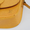 LOUIS VUITTON Epi Saint Cloud PM Shoulder Bag Yellow M52219 LV Auth 158626-14