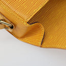 LOUIS VUITTON Epi Saint Cloud PM Shoulder Bag Yellow M52219 LV Auth 158626-20