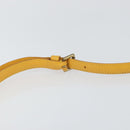 LOUIS VUITTON Epi Saint Cloud PM Shoulder Bag Yellow M52219 LV Auth 158626-8