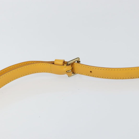 LOUIS VUITTON Epi Saint Cloud PM Shoulder Bag Yellow M52219 LV Auth 158626