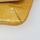LOUIS VUITTON Monogram Vernis Thompson Street Bag Beige M91301 LV Auth 158629-14