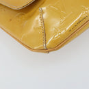 LOUIS VUITTON Monogram Vernis Thompson Street Bag Beige M91301 LV Auth 158629-15