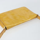 LOUIS VUITTON Monogram Vernis Thompson Street Bag Beige M91301 LV Auth 158629-6