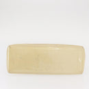 LOUIS VUITTON Monogram Vernis Wilshire PM Hand Bag Broncorail M91452 Auth 158632-10