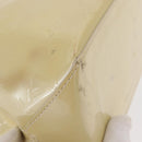 LOUIS VUITTON Monogram Vernis Wilshire PM Hand Bag Broncorail M91452 Auth 158632-11