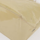 LOUIS VUITTON Monogram Vernis Wilshire PM Hand Bag Broncorail M91452 Auth 158632-12