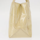 LOUIS VUITTON Monogram Vernis Wilshire PM Hand Bag Broncorail M91452 Auth 158632-6