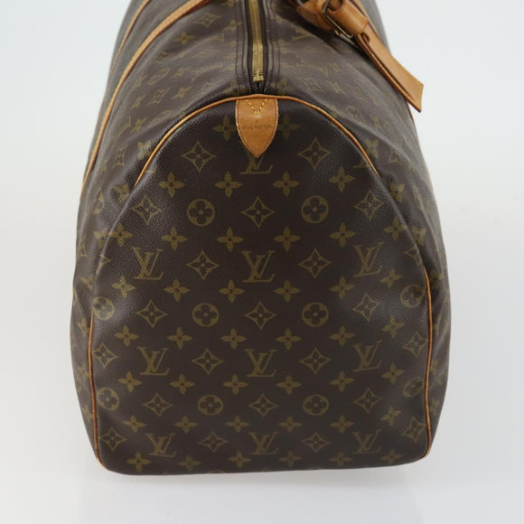 LOUIS VUITTON Monogram Keepall 60 Boston Bag M41422 LV Auth 158634