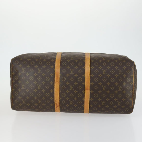 LOUIS VUITTON Monogram Keepall 60 Boston Bag M41422 LV Auth 158634