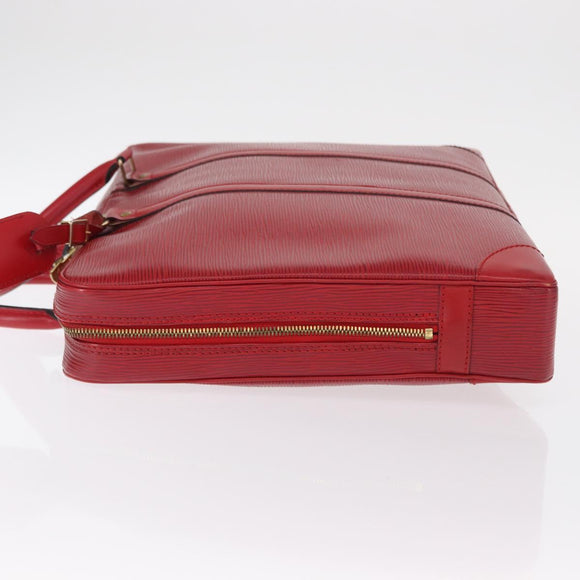 LOUIS VUITTON Epi Porte Documents Voyage Business Bag Red M54477 LV Auth 158635
