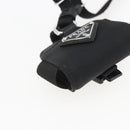 PRADA For AirPods Pro Earphone Case Nylon Black 1ZD005 Auth 158639-15