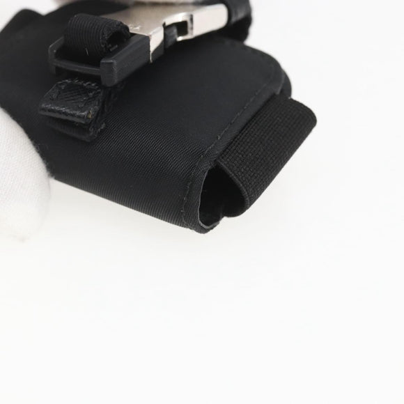 PRADA For AirPods Pro Earphone Case Nylon Black 1ZD005 Auth 158639