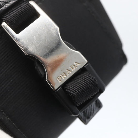 PRADA For AirPods Pro Earphone Case Nylon Black 1ZD005 Auth 158639