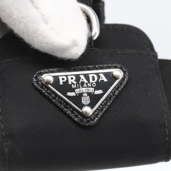 PRADA For AirPods Pro Earphone Case Nylon Black 1ZD005 Auth 158639