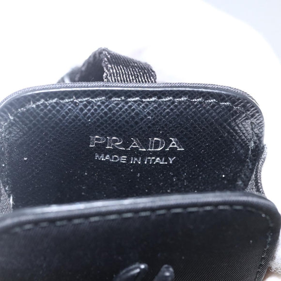 PRADA For AirPods Pro Earphone Case Nylon Black 1ZD005 Auth 158639