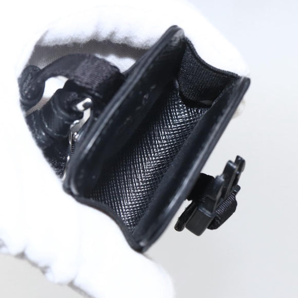 PRADA For AirPods Pro Earphone Case Nylon Black 1ZD005 Auth 158639