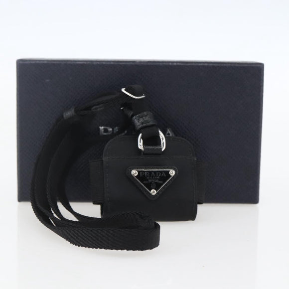 PRADA For AirPods Pro Earphone Case Nylon Black 1ZD005 Auth 158639