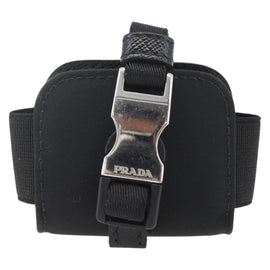 PRADA For AirPods Pro Earphone Case Nylon Black 1ZD005 Auth 158639 - 0