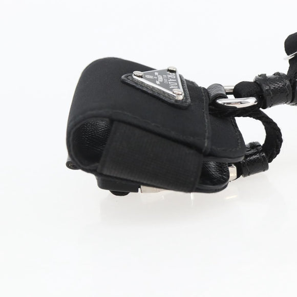 PRADA For AirPods Pro Earphone Case Nylon Black 1ZD005 Auth 158639
