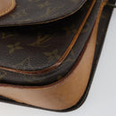 LOUIS VUITTON Monogram Cartouchiere MM Shoulder Bag M51253 LV Auth 158644-10
