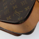 LOUIS VUITTON Monogram Cartouchiere MM Shoulder Bag M51253 LV Auth 158644-13